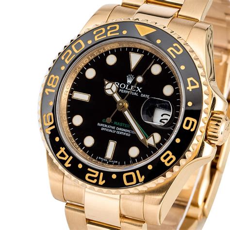 rolex gmt 2 black and gold|gmt master rolex price.